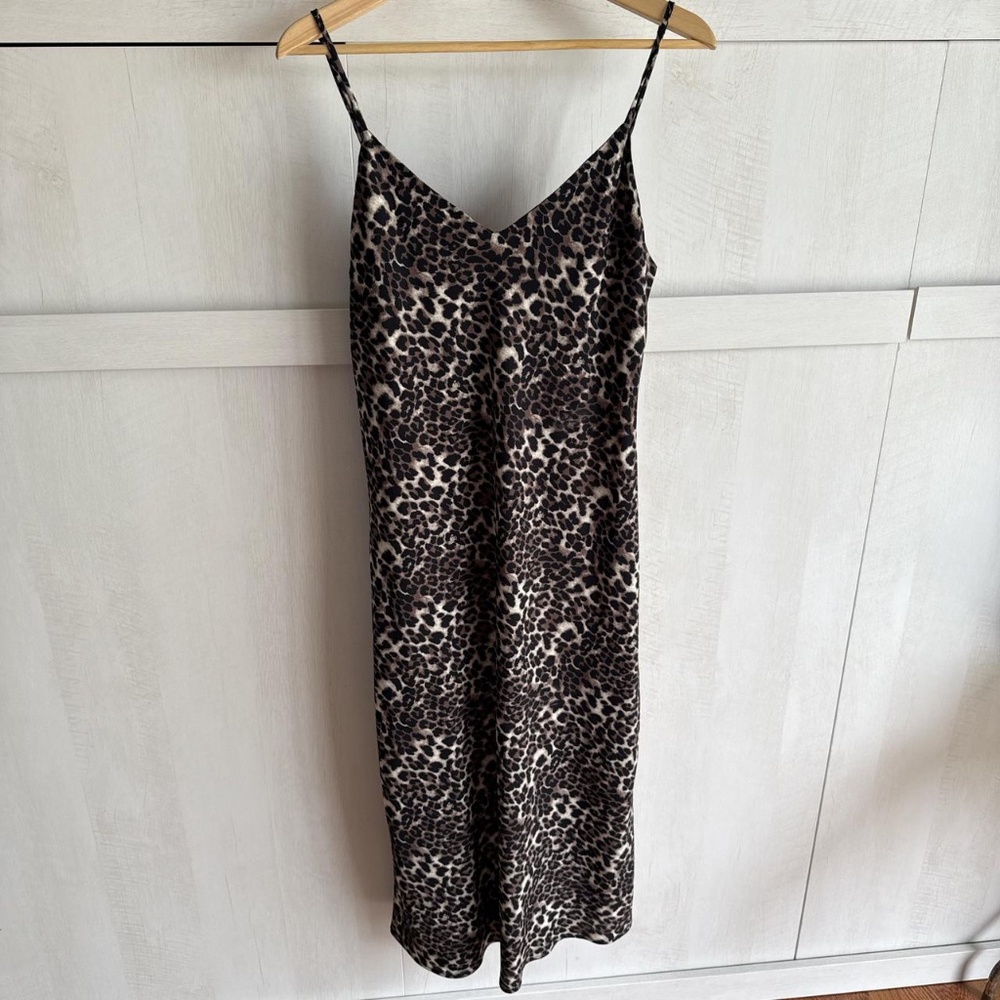 Show Me Your Mumu Leopard Print Slip Dress